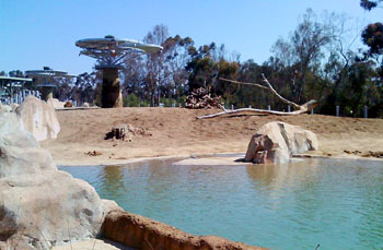 Elephant Odyssey Exhibit at the San Diego Zoo.